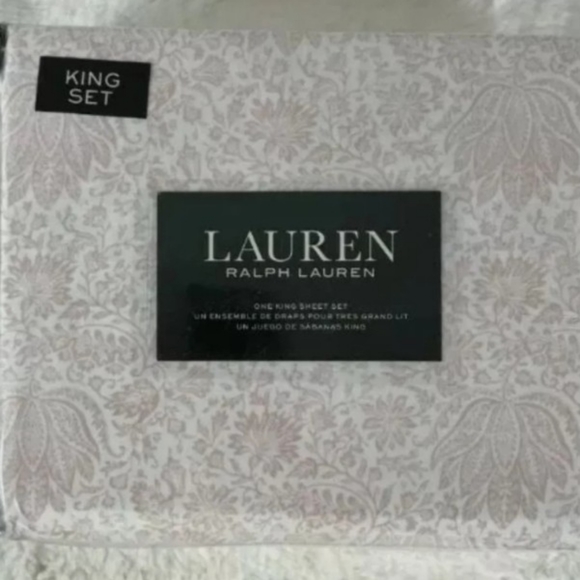 Ralph Lauren Bedding Ralph Lauren King Sheet Set 4 Piece Poshmark